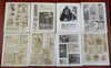 Art in Advertising image Samples Book c. 1910 rare Art Nouveau posters 47 prints