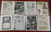 Art in Advertising image Samples Book c. 1910 rare Art Nouveau posters 47 prints