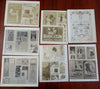Art in Advertising image Samples Book c. 1910 rare Art Nouveau posters 47 prints