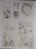 Art in Advertising image Samples Book c. 1910 rare Art Nouveau posters 47 prints