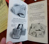 Hygiene Advertisements Soap Perfume c. 1890's Lot x 4 product packaging ephemera