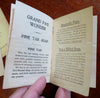 Hygiene Advertisements Soap Perfume c. 1890's Lot x 4 product packaging ephemera