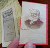 Hygiene Advertisements Soap Perfume c. 1890's Lot x 4 product packaging ephemera