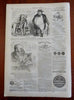 Admiral Foote Gun Boats Harper's Civil War newspaper 1862 complete issue