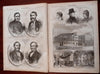 Admiral Foote Gun Boats Harper's Civil War newspaper 1862 complete issue