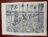 9th Cavalry Black Regiment Harper's Spanish-American War newspaper 1898 issue
