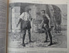 9th Cavalry Black Regiment Harper's Spanish-American War newspaper 1898 issue