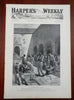 Prisoner Exchange Golf Harper's Spanish-American War newspaper 1898 issue