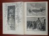 World Building Fire Plains Life Harpers Gilded Age newspaper 1882 complete issue