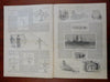 Moose Hunting Arizona Cowboys Harper's Gilded Age newspaper 1882 complete issue