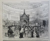 German Characters Christmas Grand Teton Idaho Harper's newspaper 1882 issue