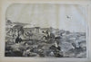 Winslow Homer x2 Newport Bathing Picnic Harper's newspaper 1858 complete issue