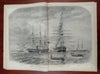 Ben Butler Southern Expedition Harper's Civil War newspaper 1861 complete issue