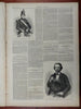 Confederate Cabinet Ben Butler Harper's Civil War newspaper 1861 complete issue