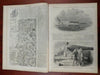 Confederate Cabinet Ben Butler Harper's Civil War newspaper 1861 complete issue