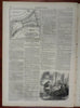 Confederate Cabinet Ben Butler Harper's Civil War newspaper 1861 complete issue