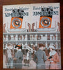 Admiral Line West Coast Ocean Travel c. 1922 illustrated tourist brochure w/ map