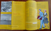 British Railways Sightseeing Brochure c. 1950's illustrated tourist info w/ map