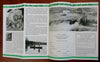Vermont Hunting & Fishing Tourist Info 1937 illustrated brochure w/ maps