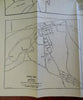 Concord New Hampshire City Plan 1929 Evans large folding tourist map