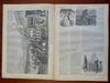 Lincoln Political Cartoon Harper's Civil War newspaper 1860 complete issue