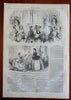 Revolutionary War Battles Mormon War Harper's newspaper 1858 complete issue