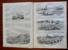 Revolutionary War Battles Mormon War Harper's newspaper 1858 complete issue