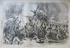 Revolutionary War Battles Mormon War Harper's newspaper 1858 complete issue