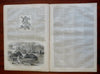 Revolutionary War Battles Mormon War Harper's newspaper 1858 complete issue
