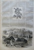 Revolutionary War Battles Mormon War Harper's newspaper 1858 complete issue