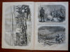 Mormon War Financial Humor John Hale Harper's newspaper 1858 complete issue