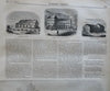 Salt Lake City Early Bird's Eye View Harper's newspaper 1858 complete issue
