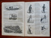 House of Representative New Chamber D.C. Harper's newspaper 1858 complete issue