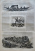 House of Representative New Chamber D.C. Harper's newspaper 1858 complete issue