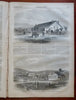 Mormon Tabernacle Salt Lake City Harper's newspaper 1858 complete issue