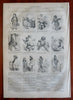 Gold Hunting Cartoons Holy Land Travel Harper's newspaper 1858 complete issue