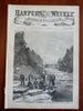 Thomas Nast Southern Exiles Harper's Civil War newspaper 1863 complete issue