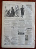 Thomas Nast Southern Exiles Harper's Civil War newspaper 1863 complete issue