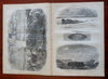 Thomas Nast Southern Exiles Harper's Civil War newspaper 1863 complete issue