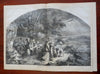 Thomas Nast Southern Exiles Harper's Civil War newspaper 1863 complete issue