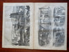 Thomas Nast Southern Exiles Harper's Civil War newspaper 1863 complete issue