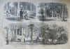 Thomas Nast Southern Exiles Harper's Civil War newspaper 1863 complete issue