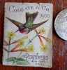 Colgate Perfumers Pocket Calendar 1900 bird illustrations miniature promo book
