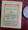 Tyrolese Ring of Luck Little Rose of the Alps c.1910 miniature advertising promo