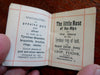 Tyrolese Ring of Luck Little Rose of the Alps c.1910 miniature advertising promo