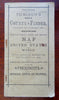 Tunison County Finder & Presidential Portraits c. 1891 illustrated booklet