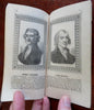 Tunison County Finder & Presidential Portraits c. 1891 illustrated booklet