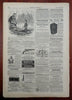 Rebel Prisoners Gold Panic Harper's Civil War newspaper 1863 complete issue
