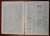 Rebel Prisoners Gold Panic Harper's Civil War newspaper 1863 complete issue