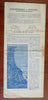 Chicago World's Fair Spanish Language Promo Brochure 1893 illustrated ad w/ map